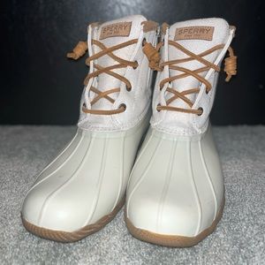 Sperry Saltwater Wool Embossed Duck Boot